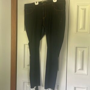 Old Navy Mid Rise Rockstar jeans, dark wash, size 16 regular, like new